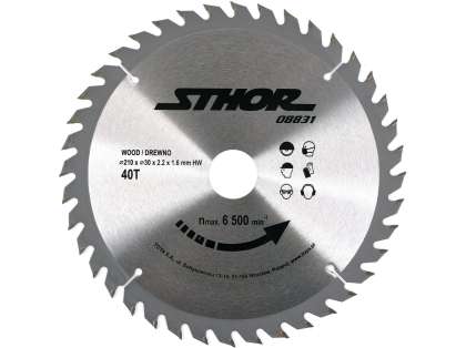 Disc Circular Pentru Lemn 210X30X2.2Mm T40