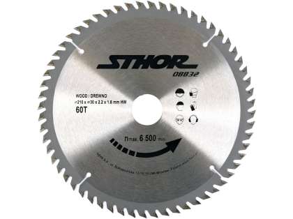 Disc Circular Pentru Lemn 210X30X2.2Mm T60