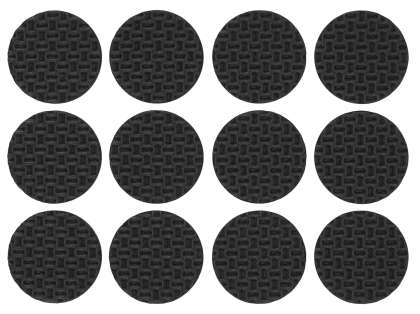 Suport Antiderapant Cu Dublu Adeziv, 28Mm, 12 Buc