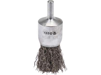 Perie Cupă Ax 25Mm Sârmă Inox