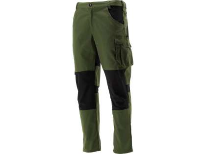 Pantalon De Lucru Stretch. Verde 2Xl