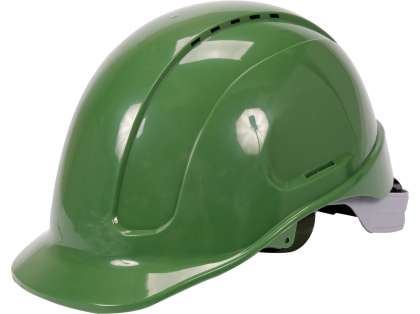 Cască De Protecție, Verde, Reglare Rapidă