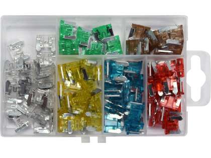 Set Siguranțe Auto 100 Buc
