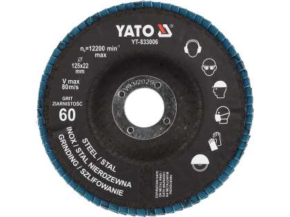 Disc Pt Șlefuit P60 125Mm
