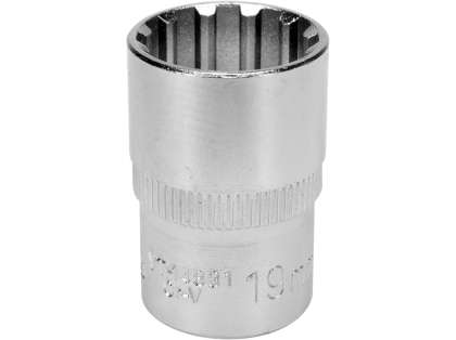 Cheie Tubulară Spline 1/2''X19Mmx38Mm