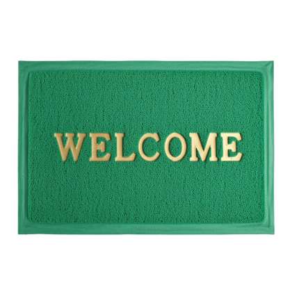 Covoras Intrare Tip-lufa - 38x58cm / Welcome Verde