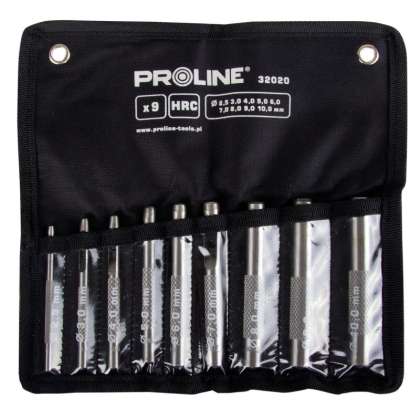 Set Perforatoare 2.5-10.0mm - 9p.