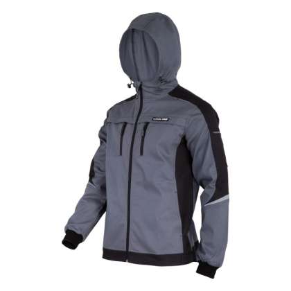 Jacheta Lucru Slim-fit Elastica / Gri - L/h-176