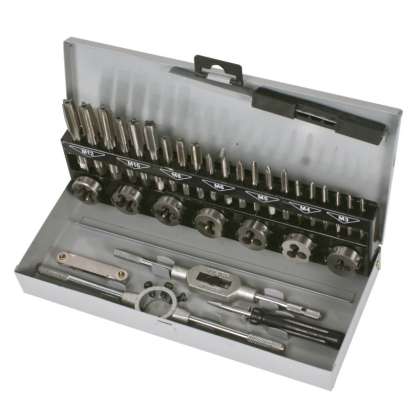 Trusa Tarozi Si Filiere Hss Cu Accesorii M3-m12 - 32p.