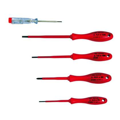 Set Surubelnite Izolate Pvc + Tester - 5p.