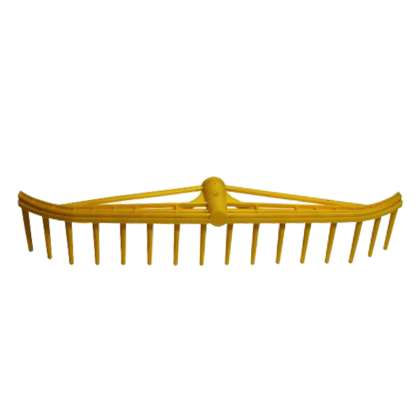 Grebla Plastic Cu Intaritura 550x80mm / 16 Dinti