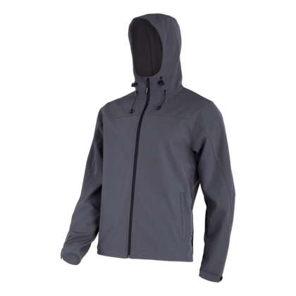 Jacheta Elastica Cu Gluga / Gri - 2xl