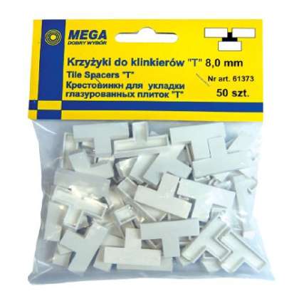 Distantiere Faianta Tip T 8mm, 50/set