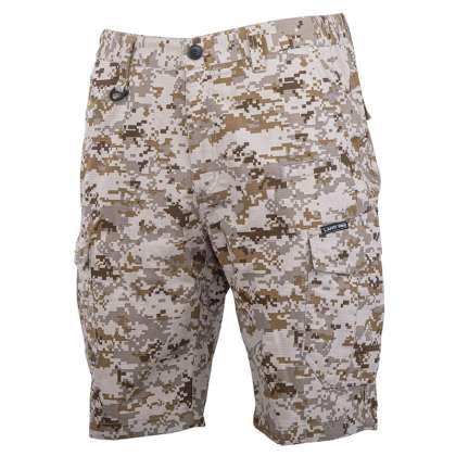 Pantalon Slim-fit Scurt Tip Camuflaj / Bej - M