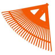 Grebla Plastic Evantai 610mm / 24 Dinti / Colorata