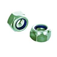 Piulite Zincate Hexagonale Cu Autoblocare M24, 25/set