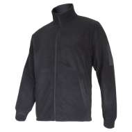 Jacheta Polar Cu Buzunar Aditional / Negru - 3xl