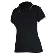 Tricou Bumbac Polo (dama) / Negru - Xl