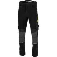 Pantalon Lucru Slim-fit-elastic Durabil / Negru - L