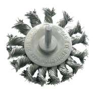 Perie Sarma Impletita Tip Circular Cu Tija 75mm