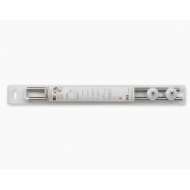Bara Perdea Dus Inox Tip-l - 80x80cm