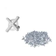 Distantiere Faianta Tip Cruce Cu Inel 1.5mm, 100/set