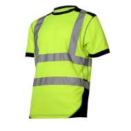 Tricou Reflectorizant / Verde-negru - 3xl