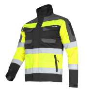 Jacheta Reflectorizanta Slim-fit / Verde - M