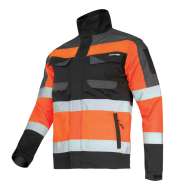 Jacheta Reflectorizanta Slim-fit / Portocaliu - S