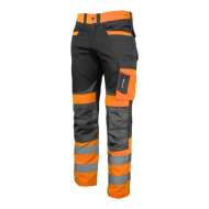Pantalon Reflectorizant Slim-fit / Portocaliu - Xl
