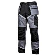 Pantalon Lucru Gros Premium Negru-gri - Xl/h-182