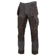 Pantalon Lucru Tip-blugi Cu Intaritura Inchisi - L