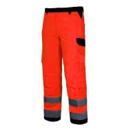 Pantalon Reflectorizant Premium / Portocaliu - M
