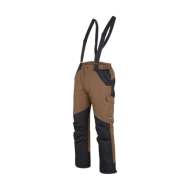 Pantalon Multifunctional Cu Bretele / Maro - S