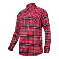 Camasa Flanel Cu Carouri Groasa / Rosu - S/h-164