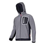 Jacheta Elastica Cu Gluga / Gri - 3xl