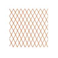 Plasa Protectie 2.0m / 25m - Orange / 8x16mm