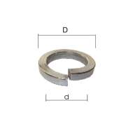 Saibe Zincate Grover M4 (4.2/6.2mm), 1000/set