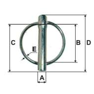 Siguranta Bolt Cu Inel 10.0x56mm / 3.5x36.5mm / 45mm