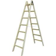 Scara Lemn Dubla Cu Lant Sustinere 220cm / 6 Trepte / N