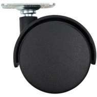 Roti Mobila Plate Plastic, Set 4 - 50 Mm