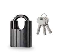 Lacat Otel Negru Bbl-Black-Dx - 50 Mm