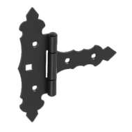 Balama Poarta Decorativa 150X50X170X2.5 Mm, Negru - Zob150- 190574