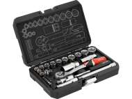 Trusă Tubulare 1/4", 3/8" 34 Piese