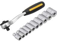 Trusă Antrenor Cu Clichet 1/4'' + Chei Tubulare