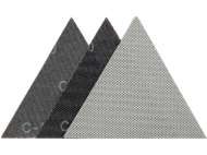 Plasa Abrazivă Triunghiulară Cu Velcro, 28Cm, 3Buc P180