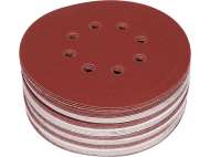 Set 50 Discuri Abrazive Velcro, 150Mm, 8 Găuri, P180