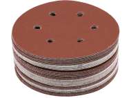 Set 50 Discuri Abrazive Velcro, 150Mm, 6 Găuri, P120