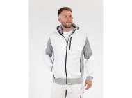 Jacheta Fleece Cu Gluga Sarna Alba Xl