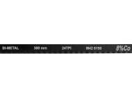 Set Pănze Fierăstrăr Bi-Metal, 24Tpi, Cobalt 8% 300X12.6X0.65Mm, 2 Buc